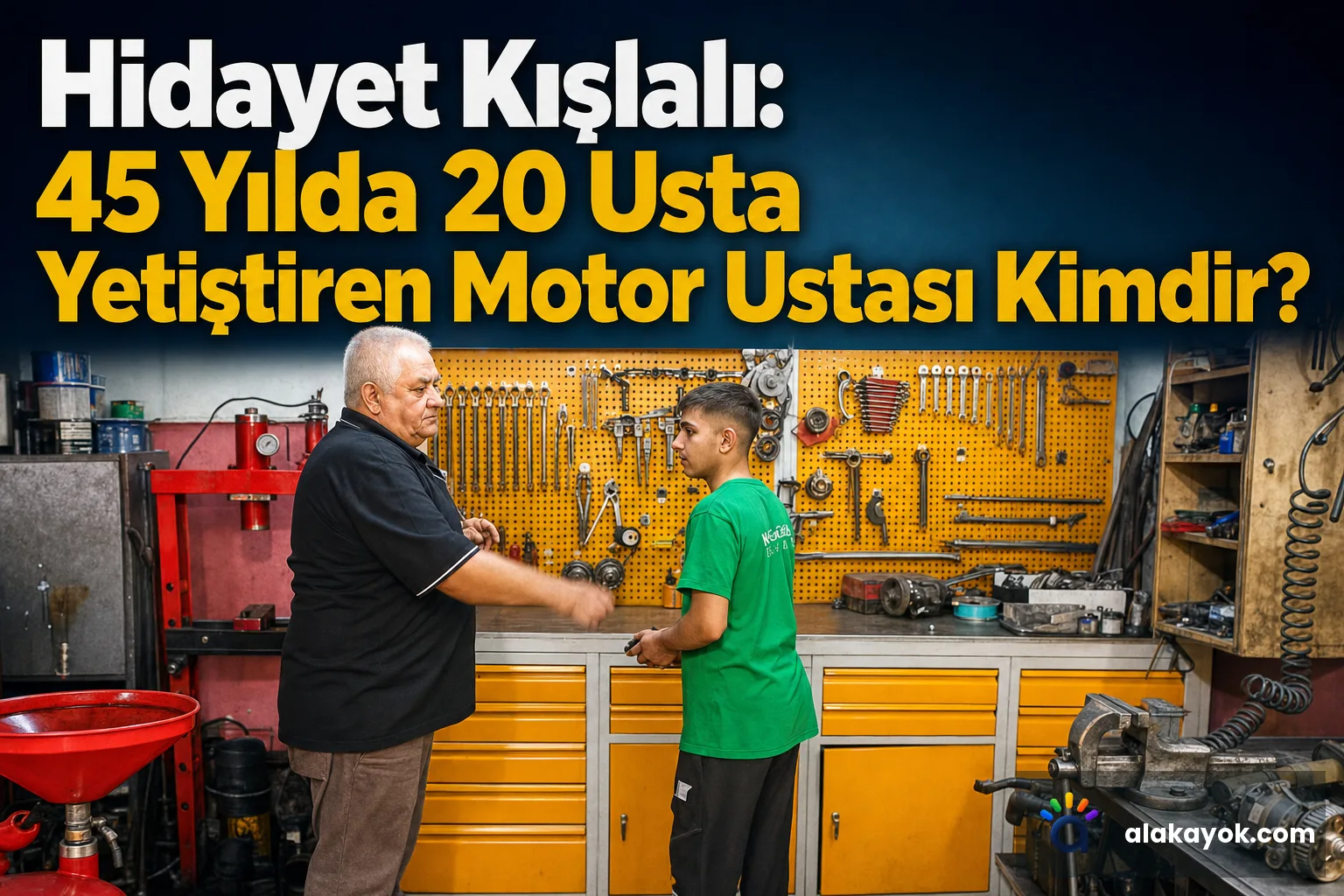 Hidayet Kışlalı: 45 Yılda 20 Usta Yetiştiren Motor Ustası Kimdir?
