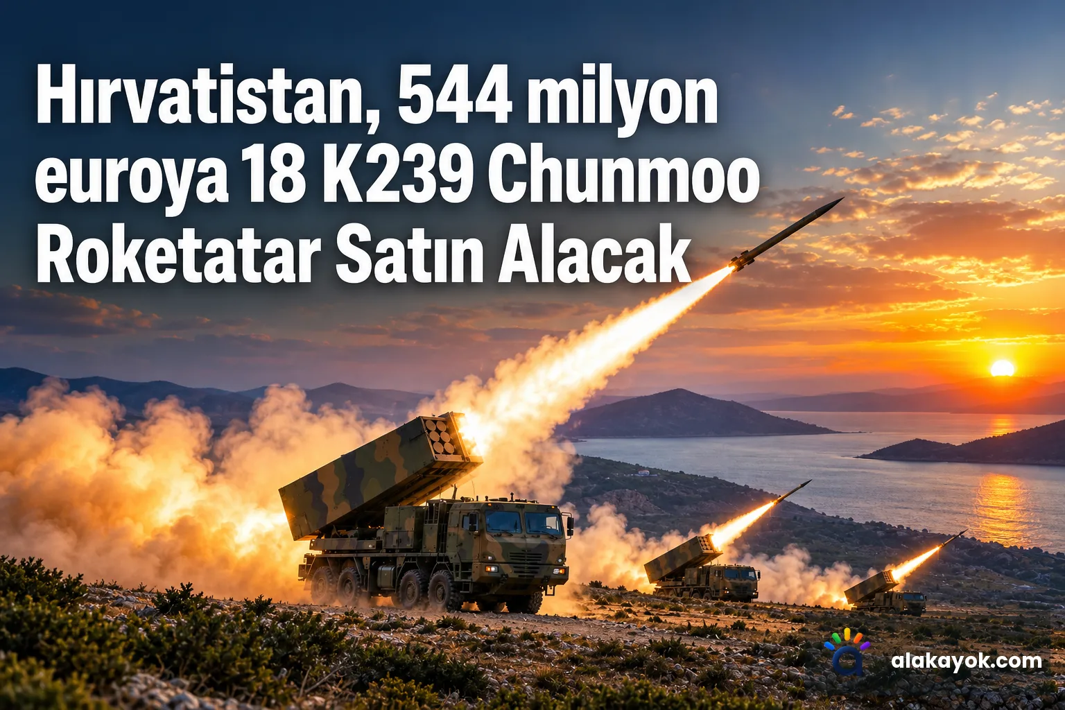 Hırvatistan, 544 milyon euroya 18 K239 Chunmoo Roketatar Satın Alacak