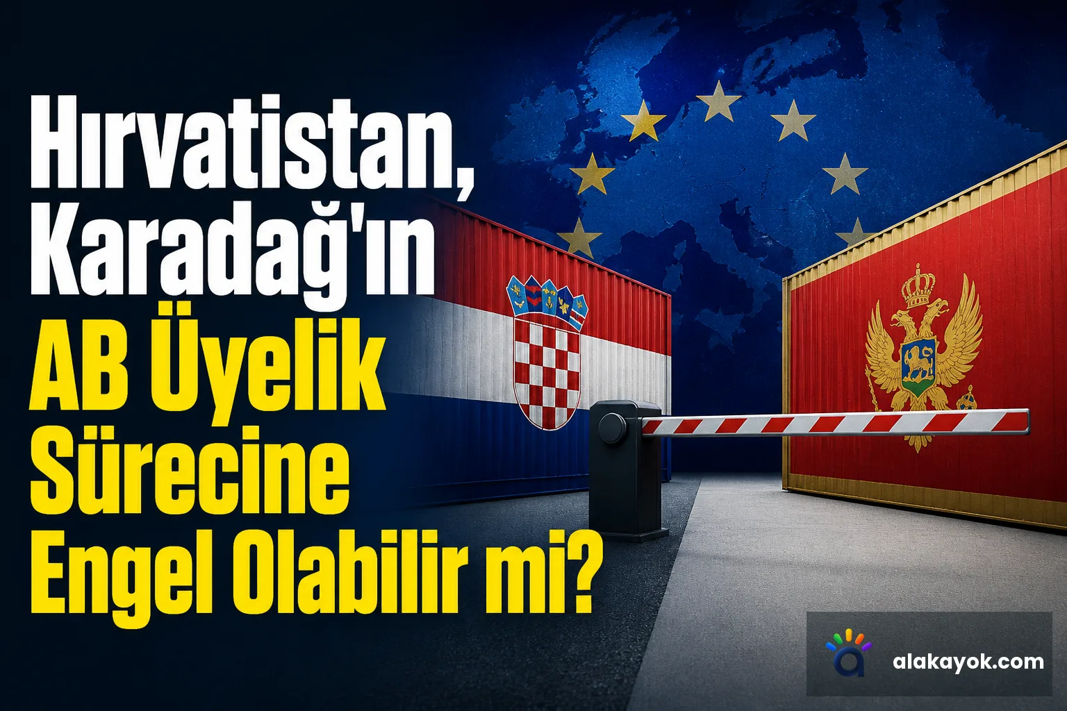 Hırvatistan, Karadağ'ın AB Üyelik Sürecine Engel Olabilir mi?