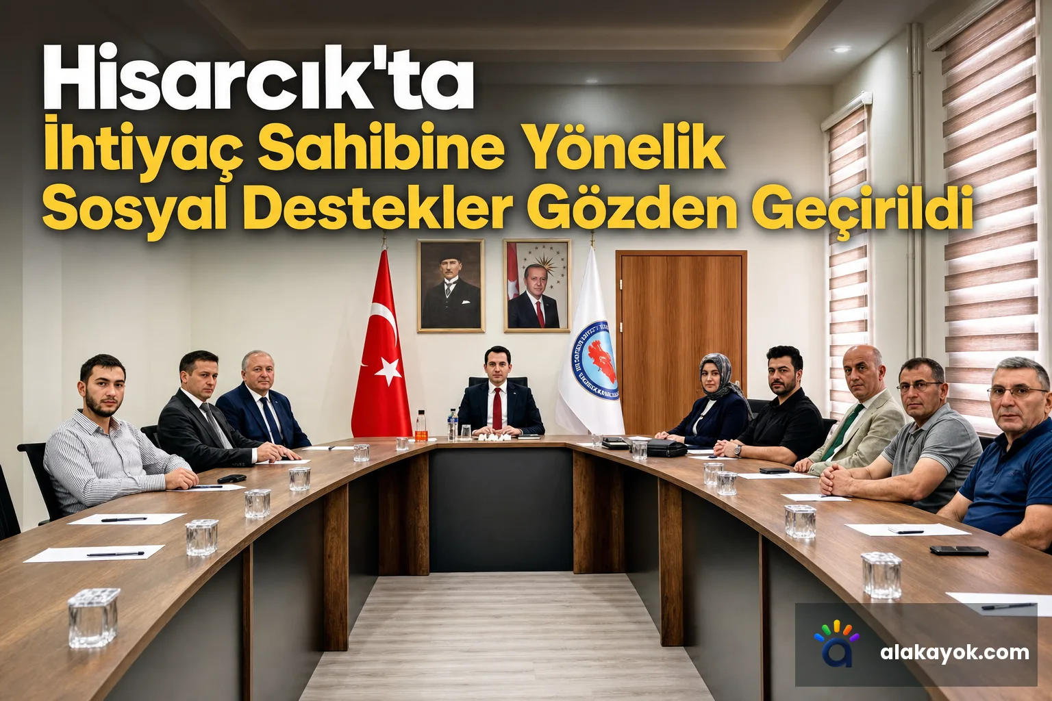Hisarcık'ta İhtiyaç Sahibine Yönelik Sosyal Destekler Gözden Geçirildi