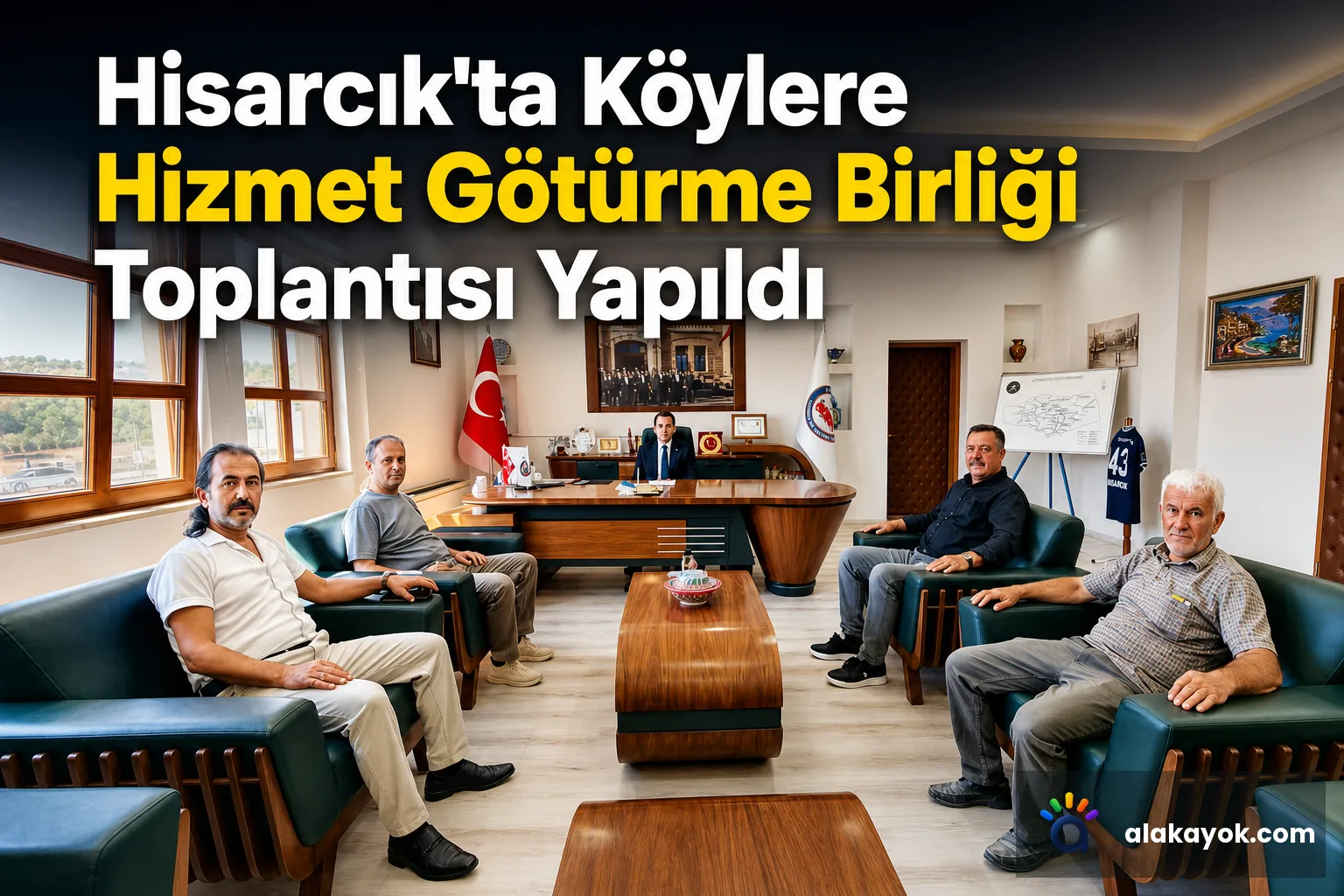 Hisarcık'ta Köylere Hizmet Götürme Birliği Toplantısı Yapıldı