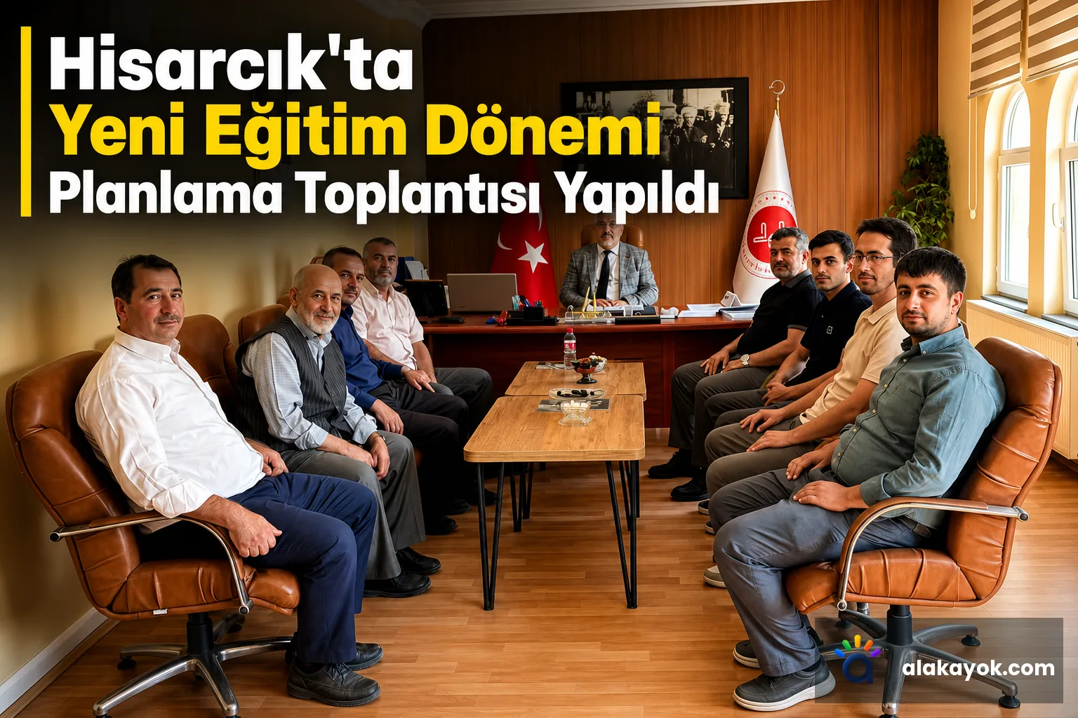 Hisarcık'ta Yeni Eğitim Dönemi Planlama Toplantısı Yapıldı