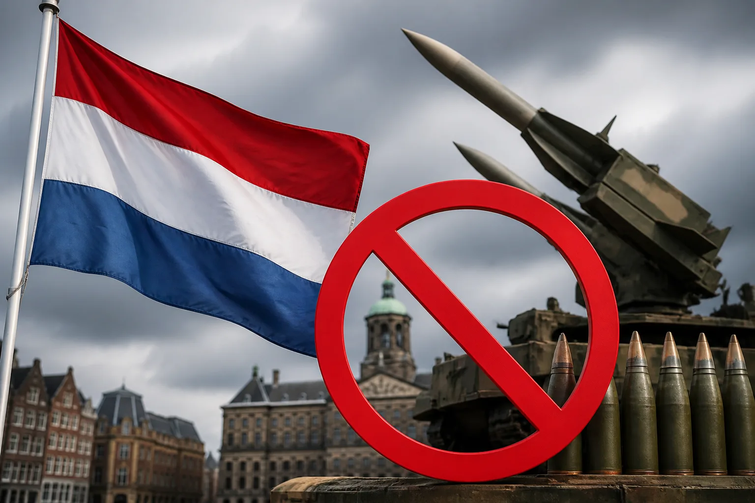 Hollanda'da İsrail'e Silah Ambargosu Çağrısı