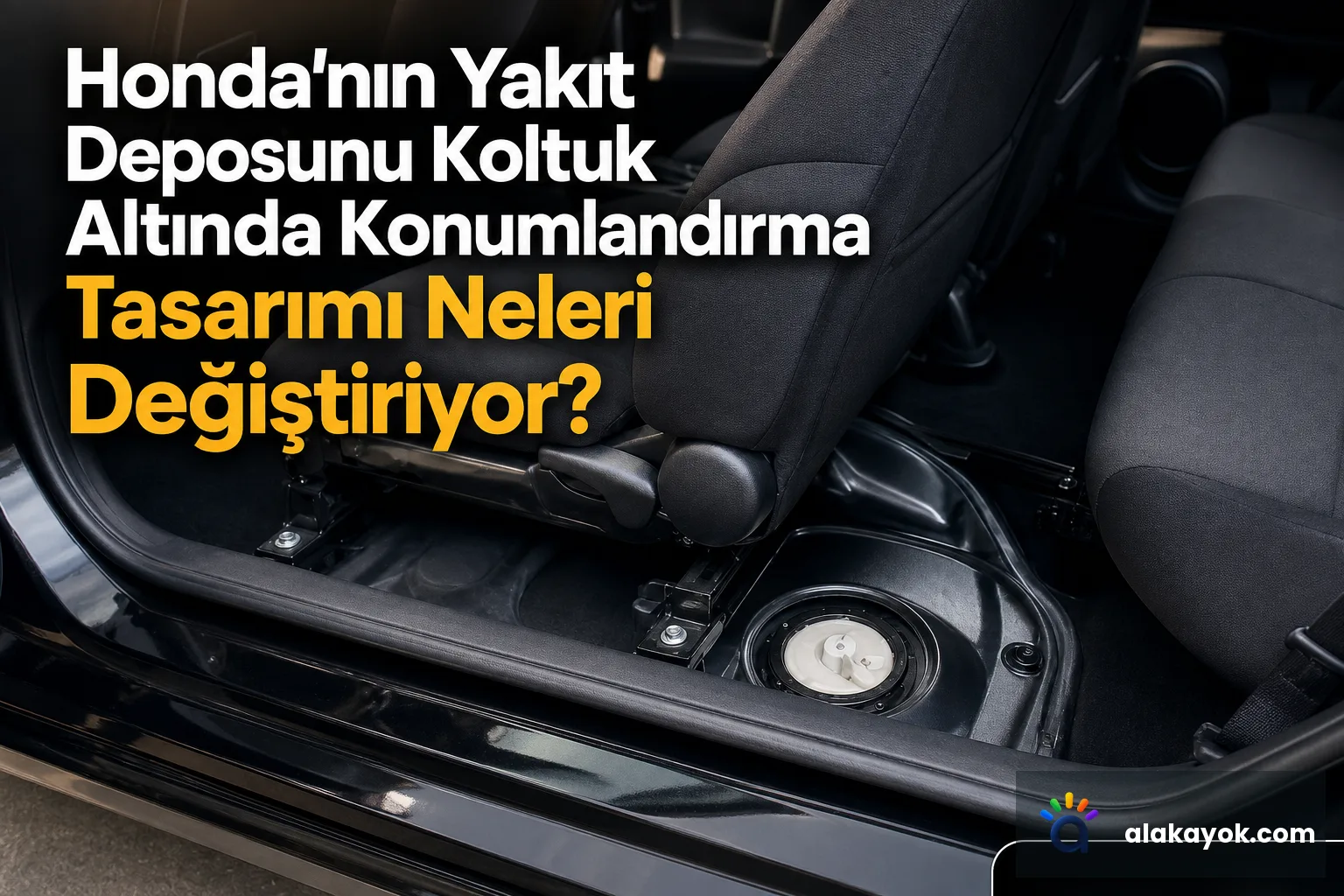 Honda'nın Yakıt Deposunu Koltuk Altında Konumlandırma Tasarımı Neleri Değiştiriyor?