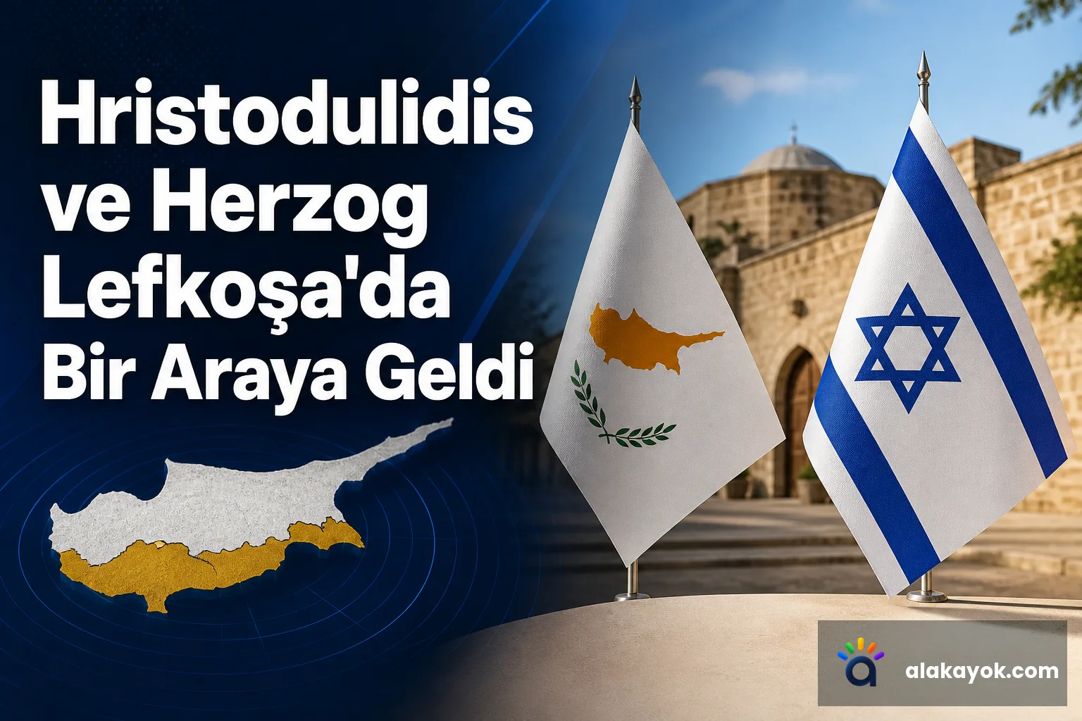 Hristodulidis ve Herzog Lefkoşa'da Bir Araya Geldi
