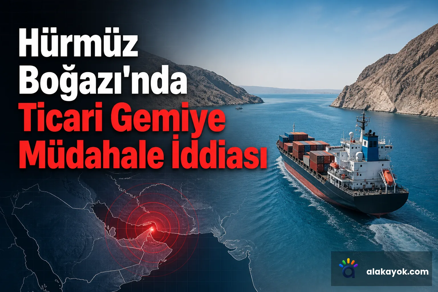 Hürmüz Boğazı'nda Ticari Gemiye Müdahale İddiası