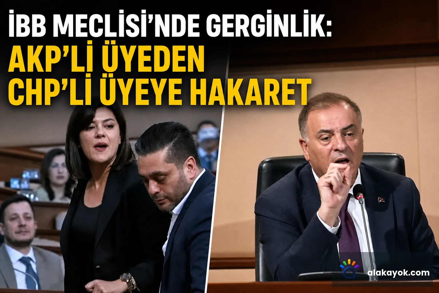 İBB Meclisi'nde Gerginlik: AKP'li Üyeden CHP'li Üyeye Hakaret