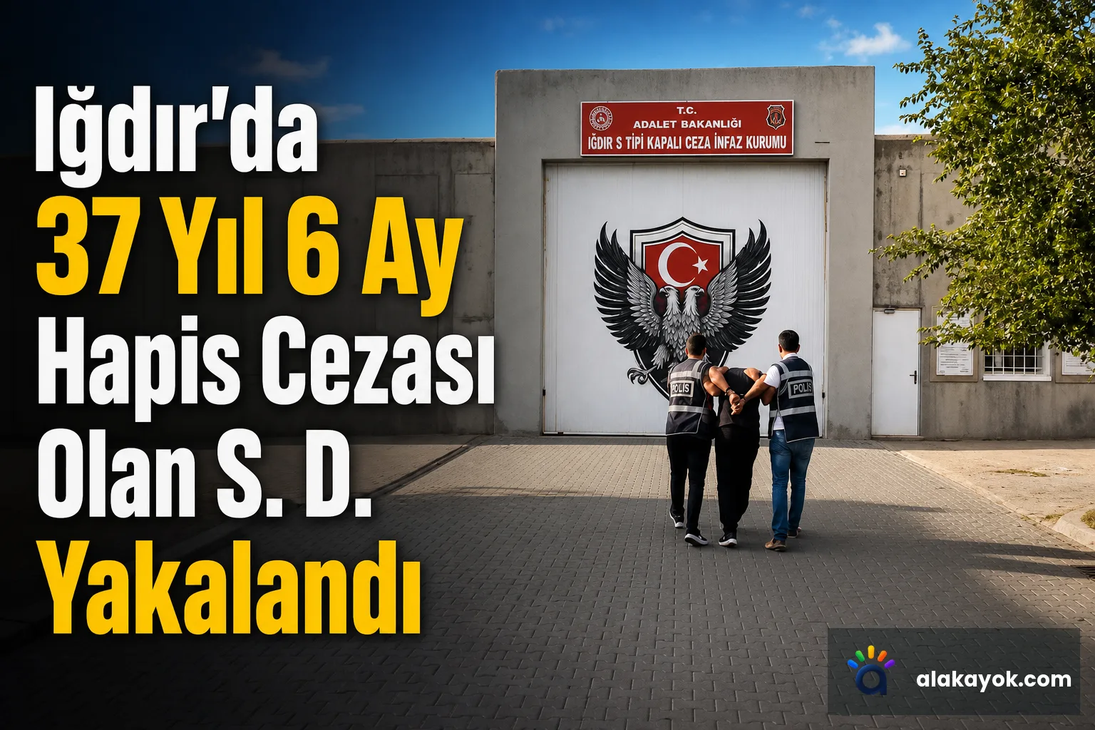 Iğdır'da 37 Yıl 6 Ay Hapis Cezası Olan S. D. Yakalandı