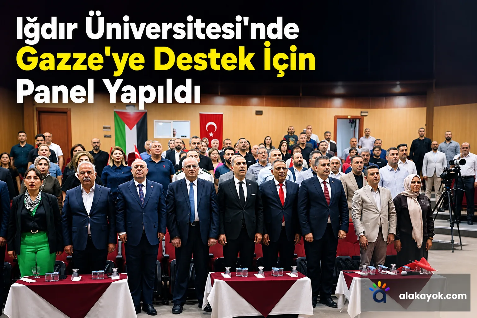 Iğdır Üniversitesi'nde Gazze'ye Destek İçin Panel Yapıldı