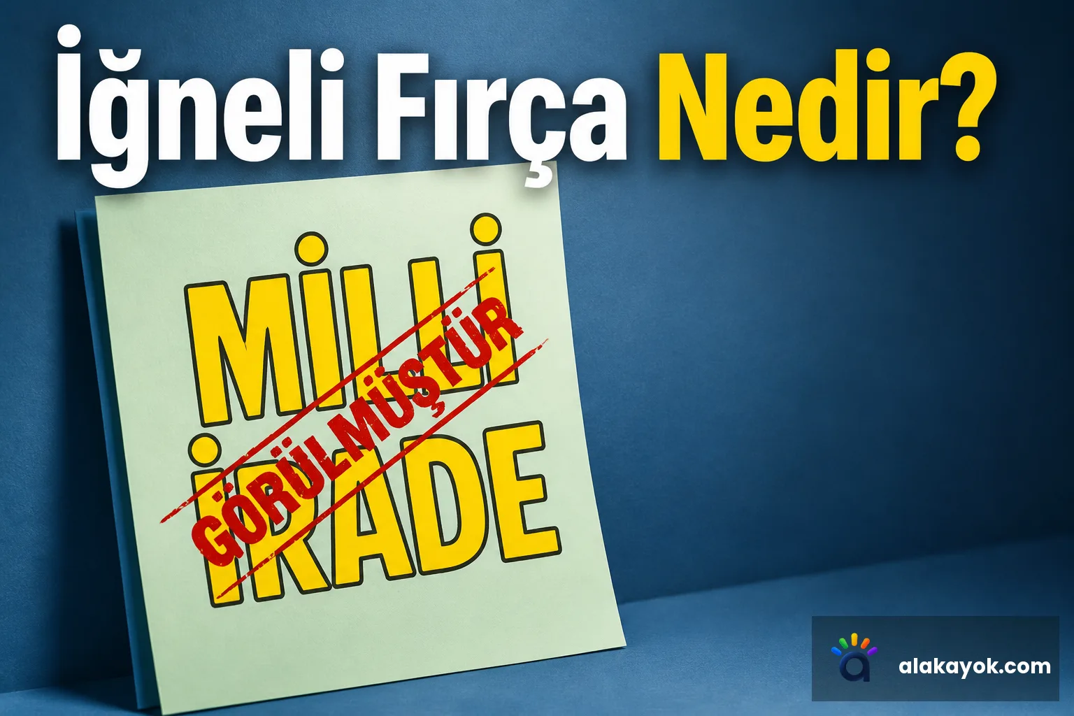 İğneli Fırça Nedir?