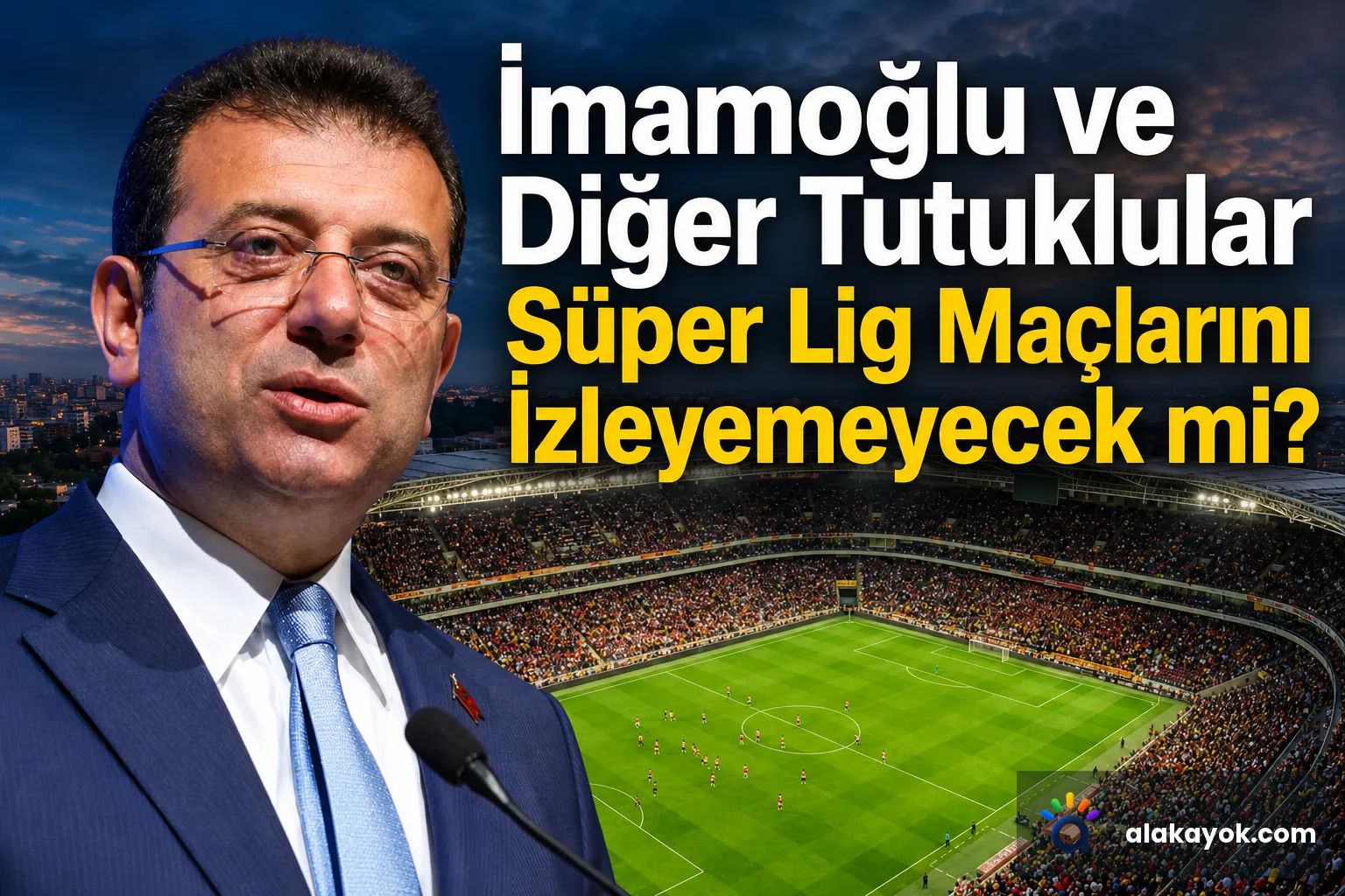 İmamoğlu ve Diğer Tutuklular Süper Lig Maçlarını İzleyemeyecek mi?
