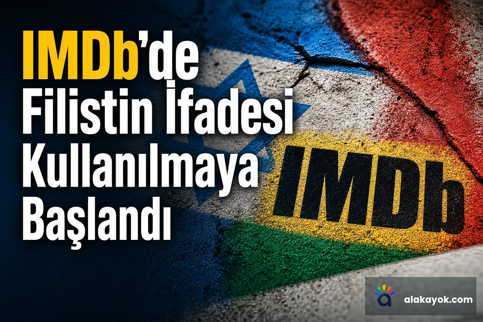IMDb'de Filistin İfadesi Kullanılmaya Başlandı