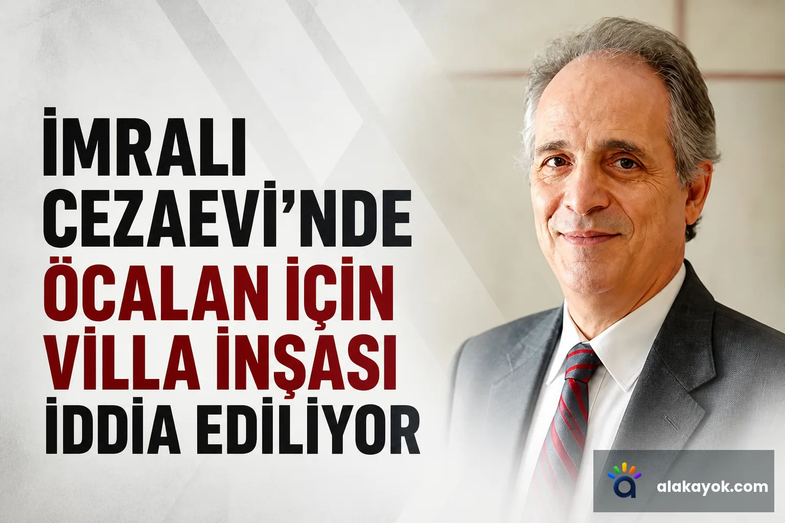 İmralı Cezaevi'nde Öcalan İçin Villa İnşası İddia Ediliyor