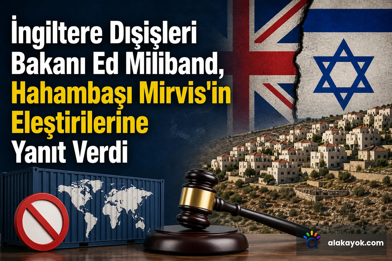 İngiltere Dışişleri Bakanı Ed Miliband, Hahambaşı Mirvis'in Eleştirilerine Yanıt Verdi