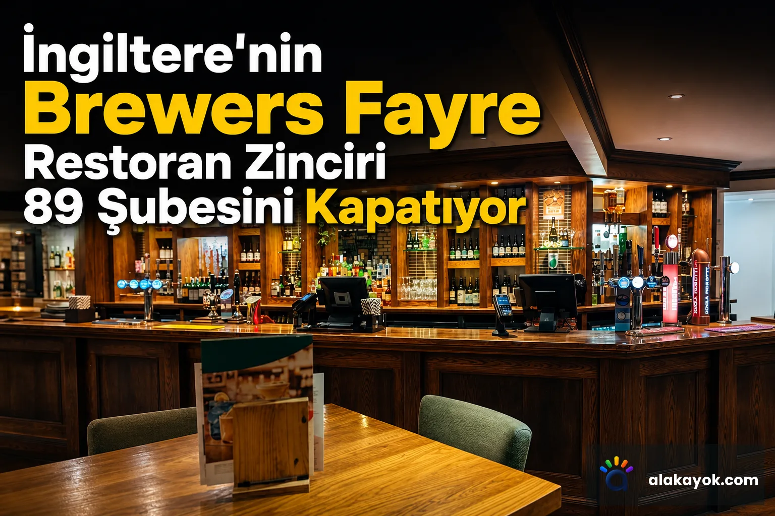 İngiltere'nin Brewers Fayre Restoran Zinciri 89 Şubesini Kapatıyor
