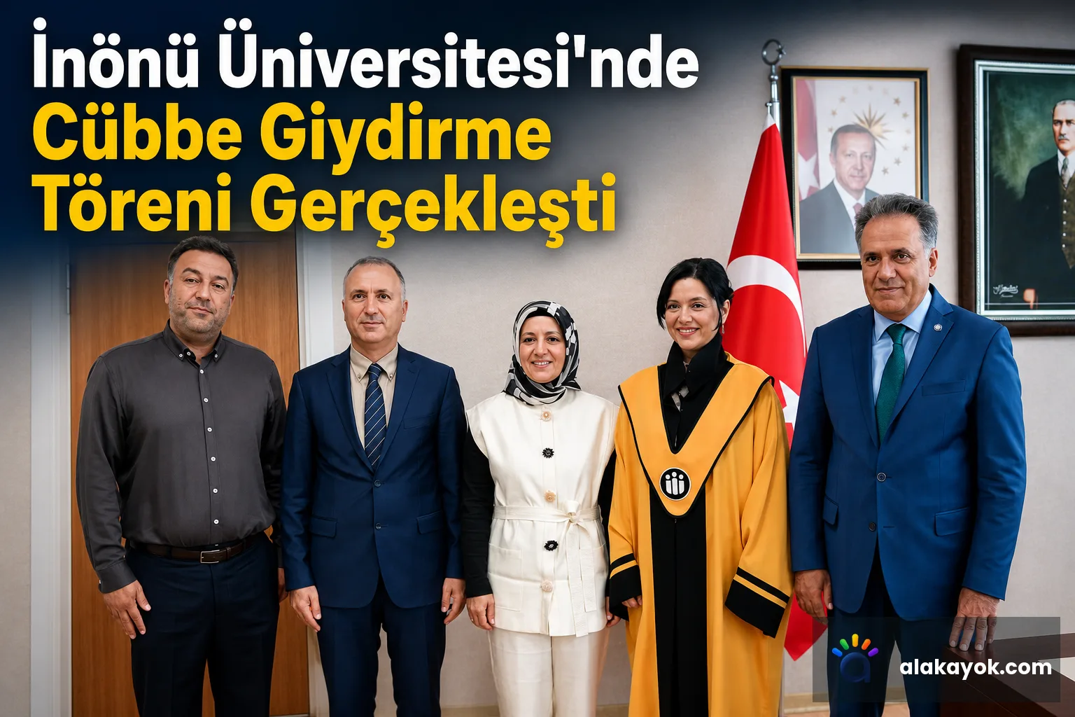 İnönü Üniversitesi'nde Cübbe Giydirme Töreni Gerçekleşti