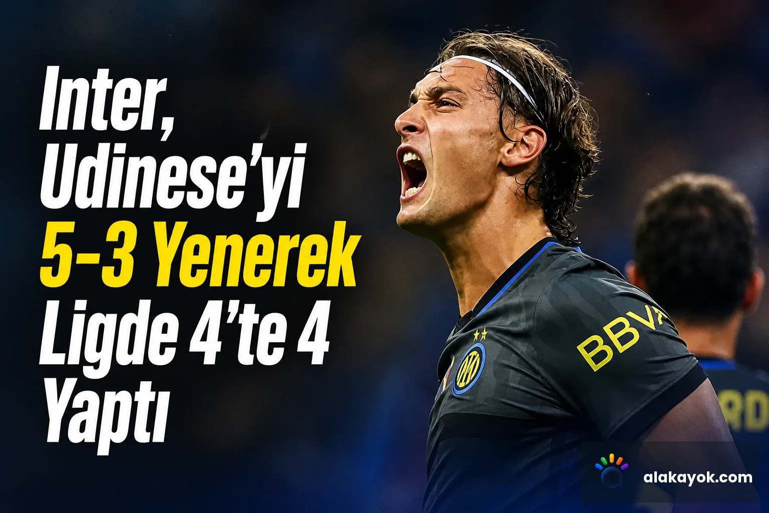 Inter, Udinese'yi 5-3 Yenerek Ligde 4'te 4 Yaptı