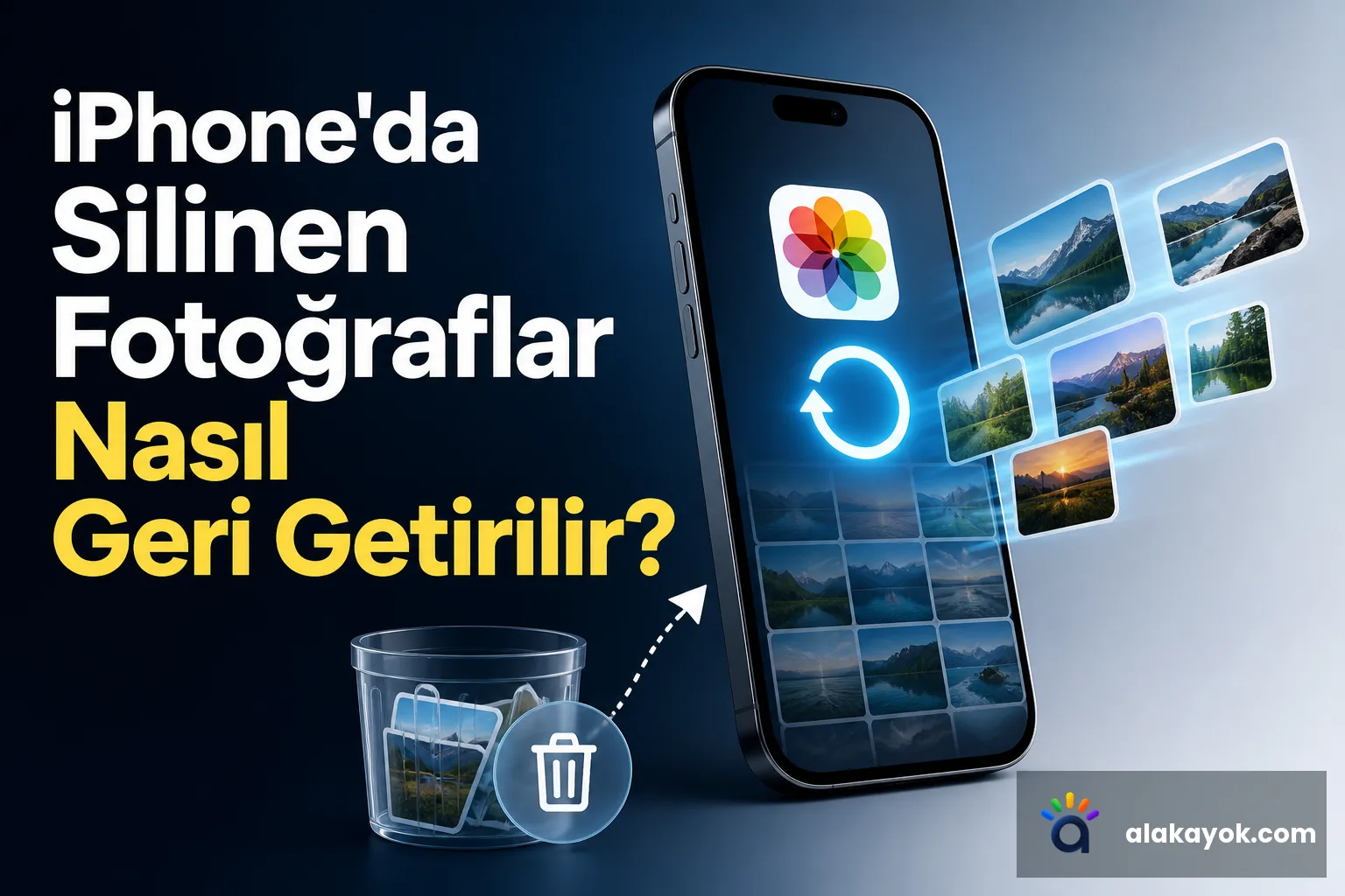 iPhone'da Silinen Fotoğraflar Nasıl Geri Getirilir?