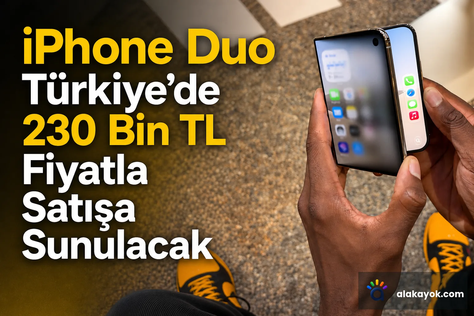 iPhone Duo Türkiye'de 230 Bin TL Fiyatla Satışa Sunulacak