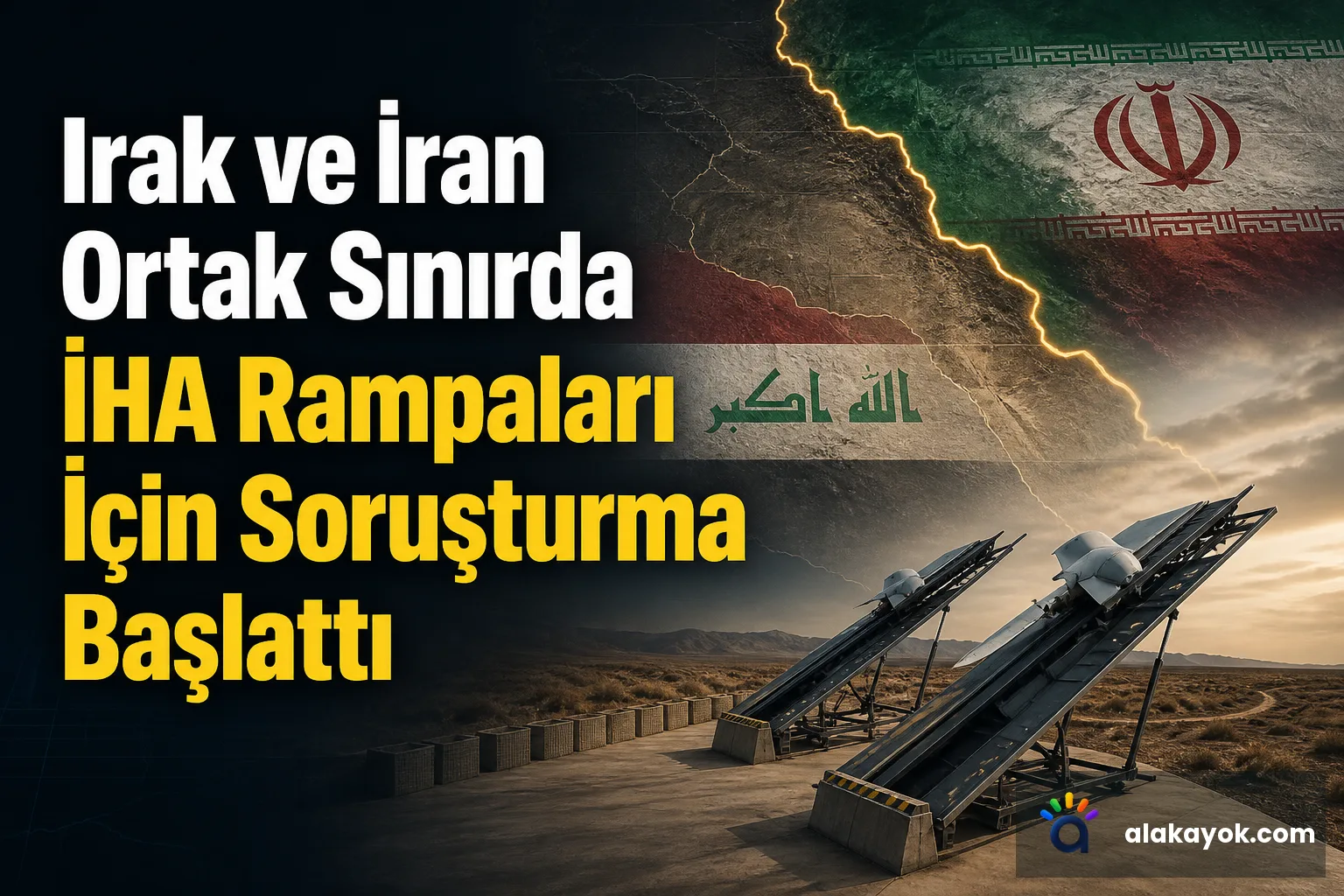 Irak ve İran Ortak Sınırda İHA Rampaları İçin Soruşturma Başlattı