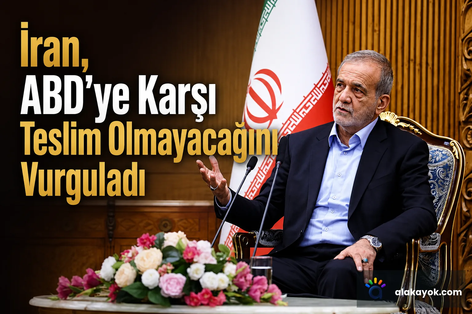 İran, ABD'ye Karşı Teslim Olmayacağını Vurguladı
