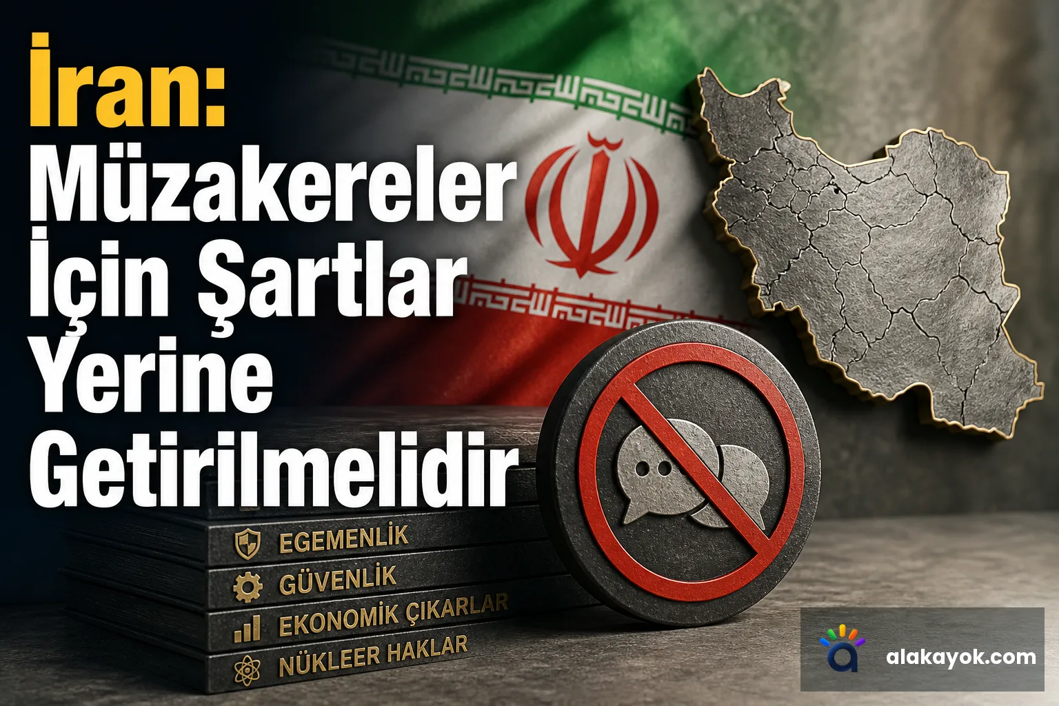 İran: Müzakereler İçin Şartlar Yerine Getirilmelidir