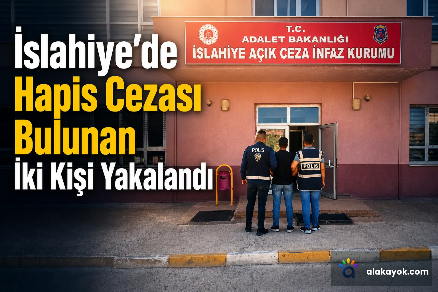 İslahiye'de Hapis Cezası Bulunan İki Kişi Yakalandı