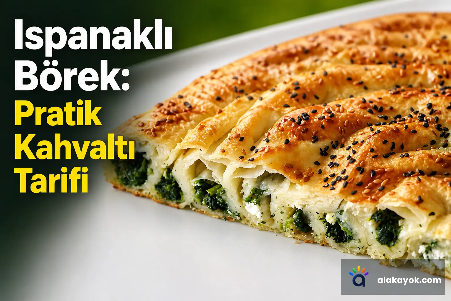 Ispanaklı Börek: Pratik Kahvaltı Tarifi