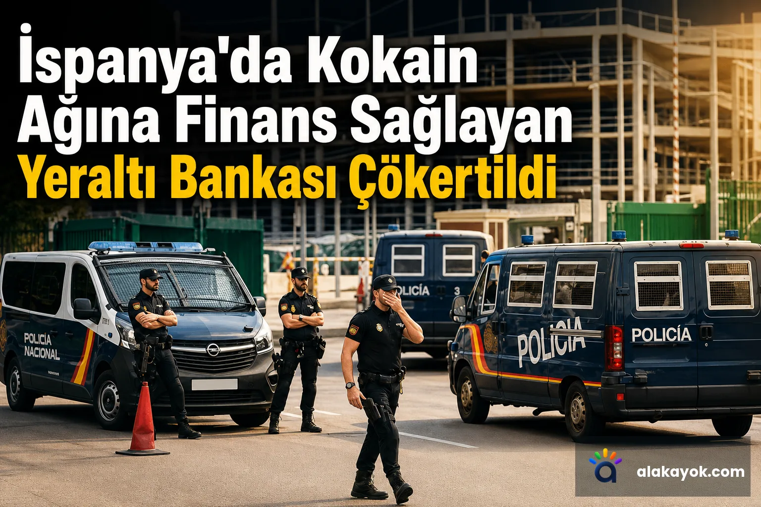 İspanya'da Kokain Ağına Finans Sağlayan Yeraltı Bankası Çökertildi