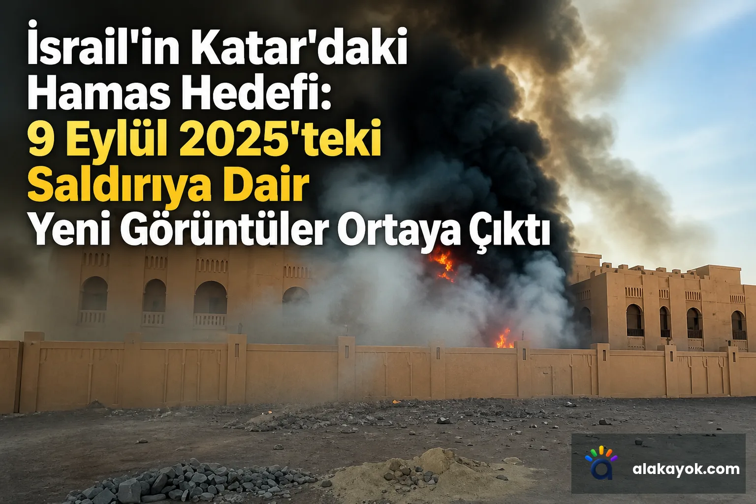 İsrail'in Katar'daki Hamas Hedefi: 9 Eylül 2025'teki Saldırıya Dair Yeni Görüntüler Ortaya Çıktı