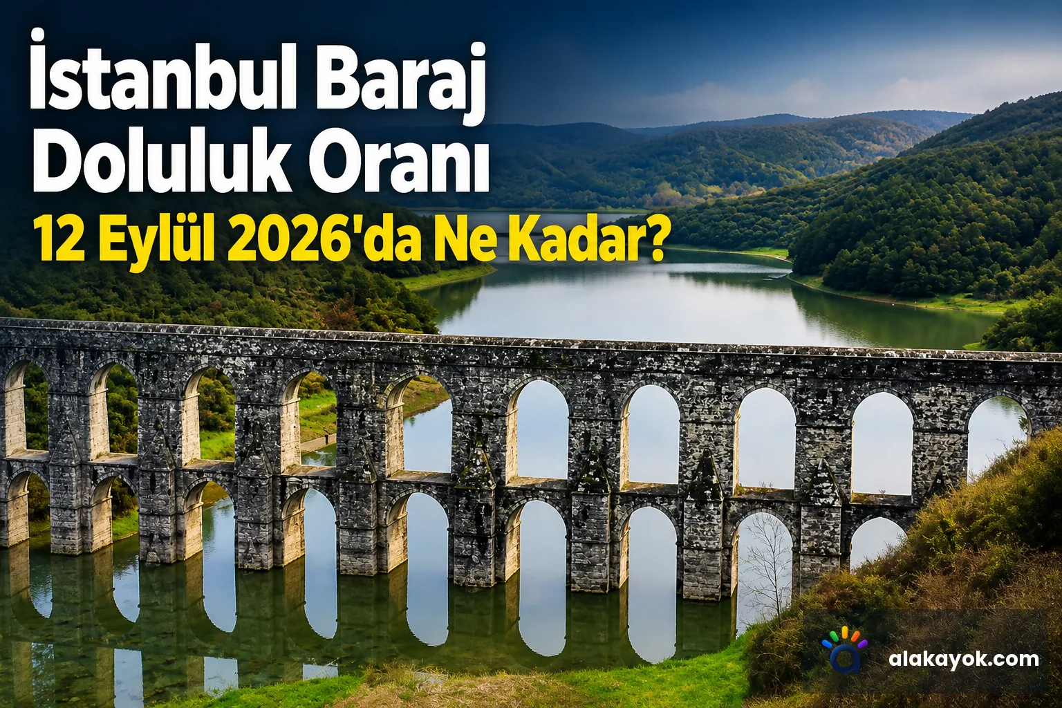 İstanbul Baraj Doluluk Oranı 12 Eylül 2026'da Ne Kadar?