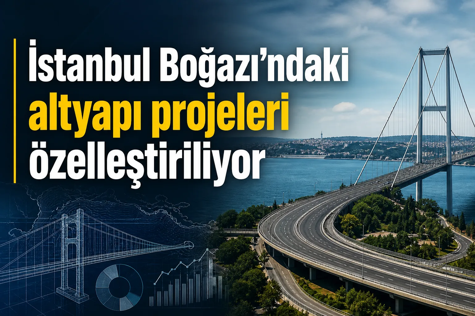 İstanbul Boğazı'ndaki altyapı projeleri özelleştiriliyor