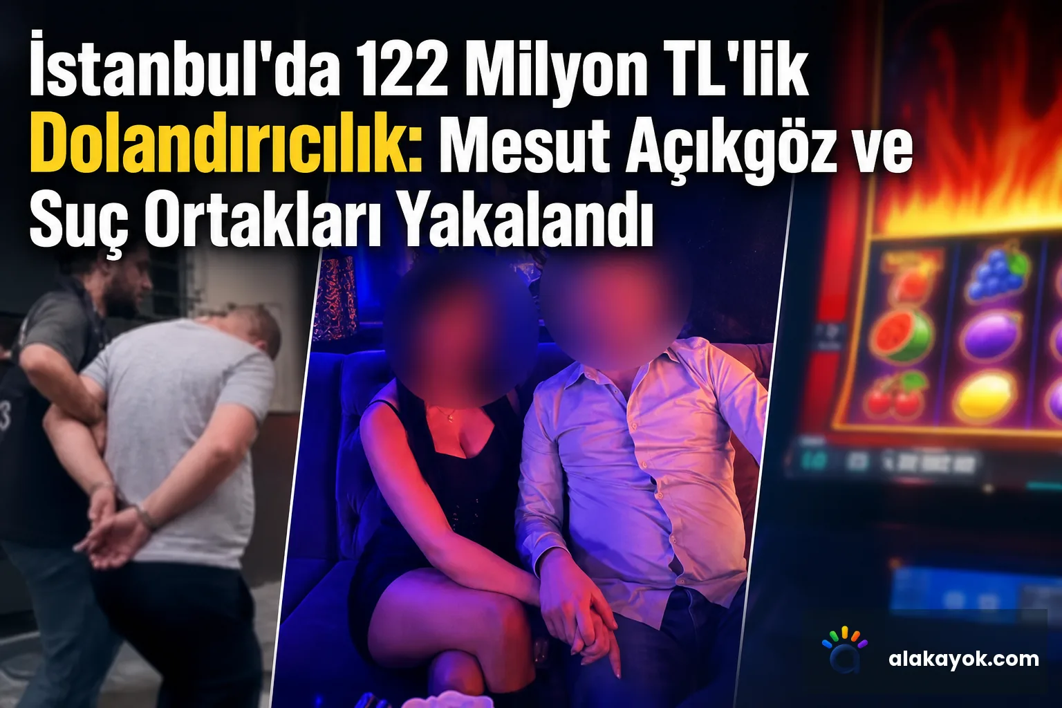 İstanbul'da 122 Milyon TL'lik Dolandırıcılık: Mesut Açıkgöz ve Suç Ortakları Yakalandı