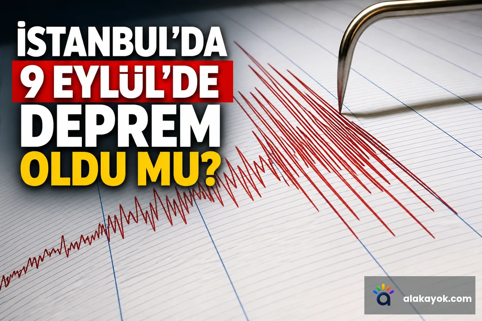 İstanbul'da 9 Eylül'de Deprem Oldu mu?
