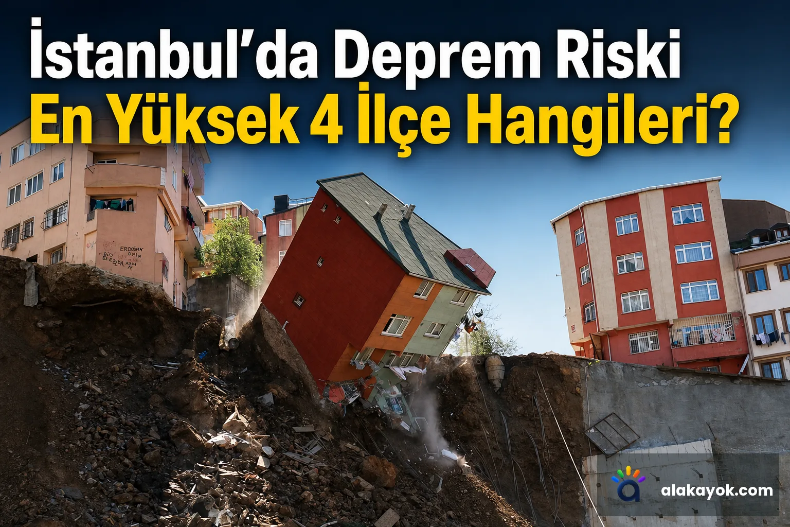 İstanbul'da Deprem Riski En Yüksek 4 İlçe Hangileri?