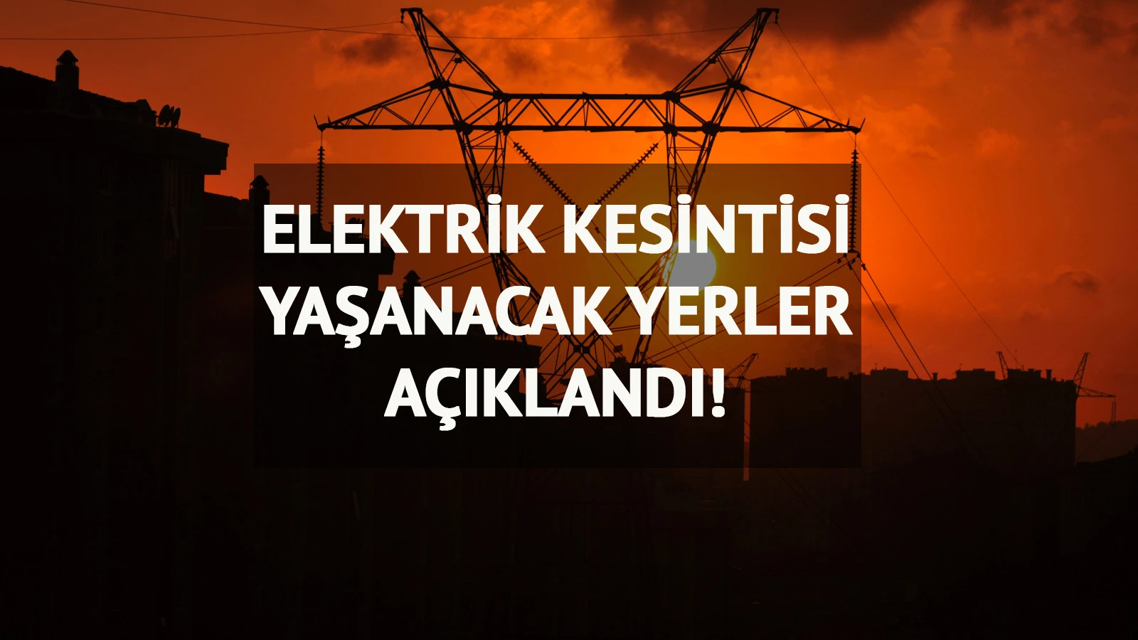 İstanbul'da Elektrik Kesintileri Ne Zaman Uygulanacak?