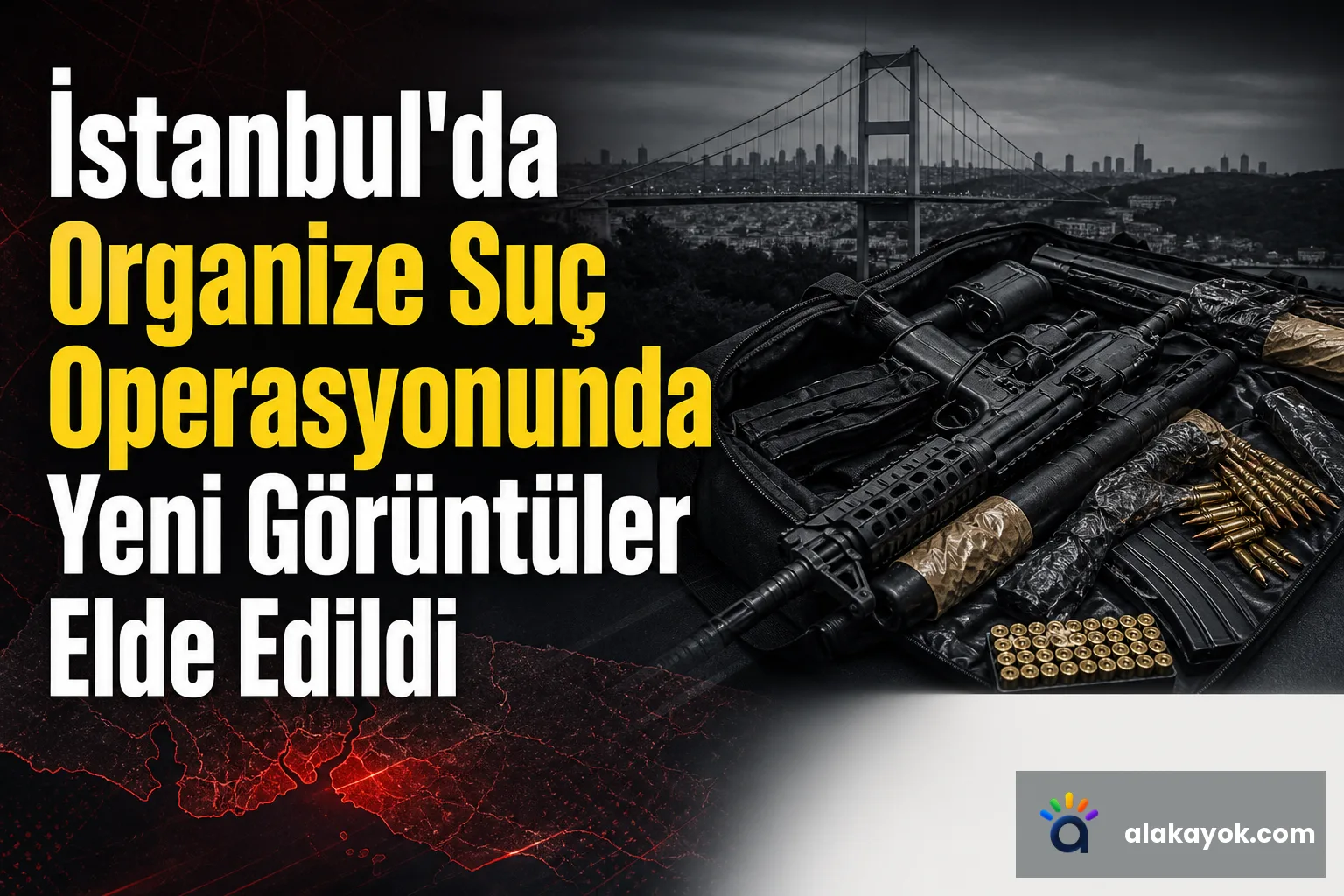 İstanbul'da Organize Suç Operasyonunda Yeni Görüntüler Elde Edildi
