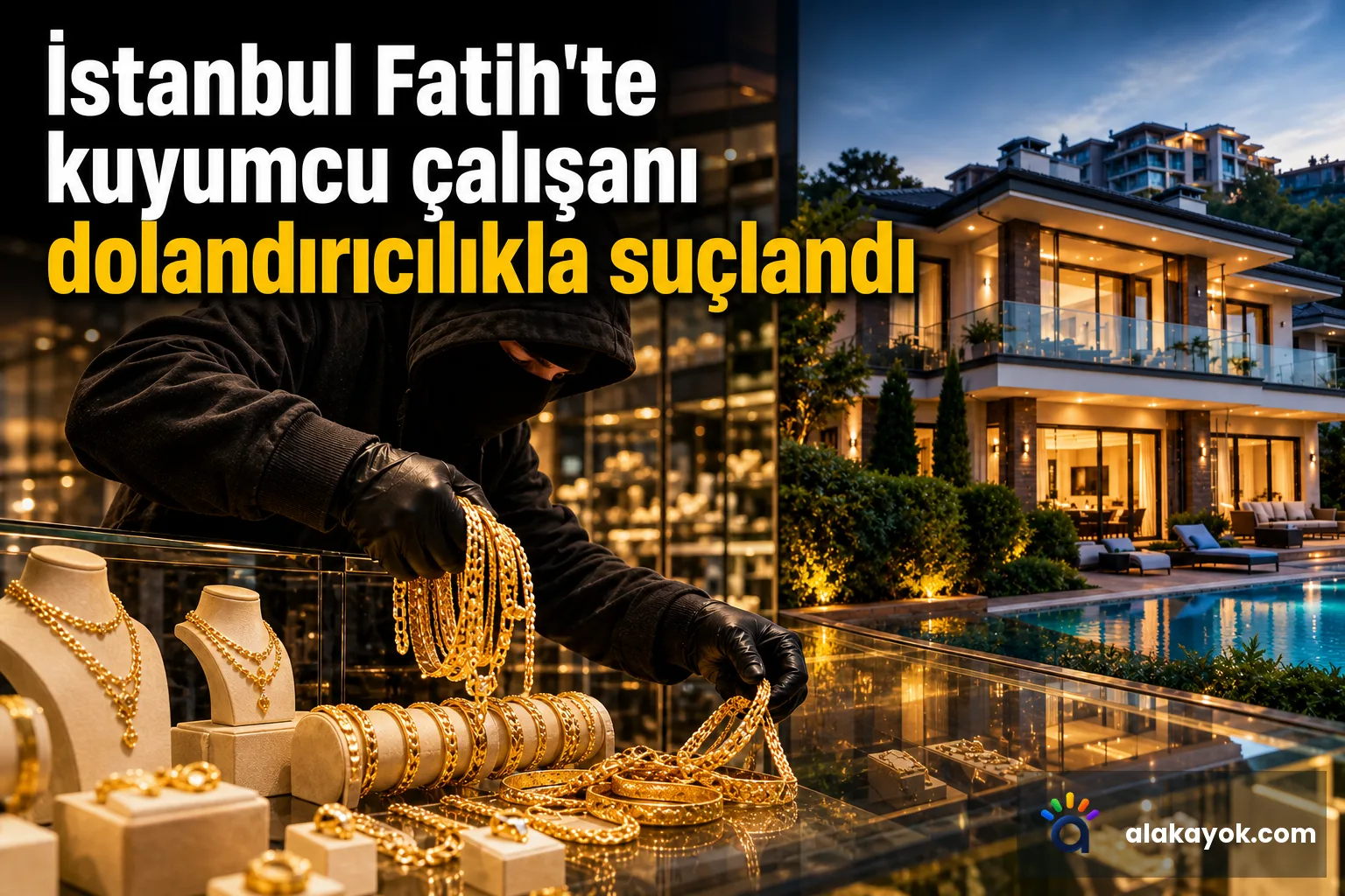 İstanbul Fatih'te kuyumcu çalışanı dolandırıcılıkla suçlandı