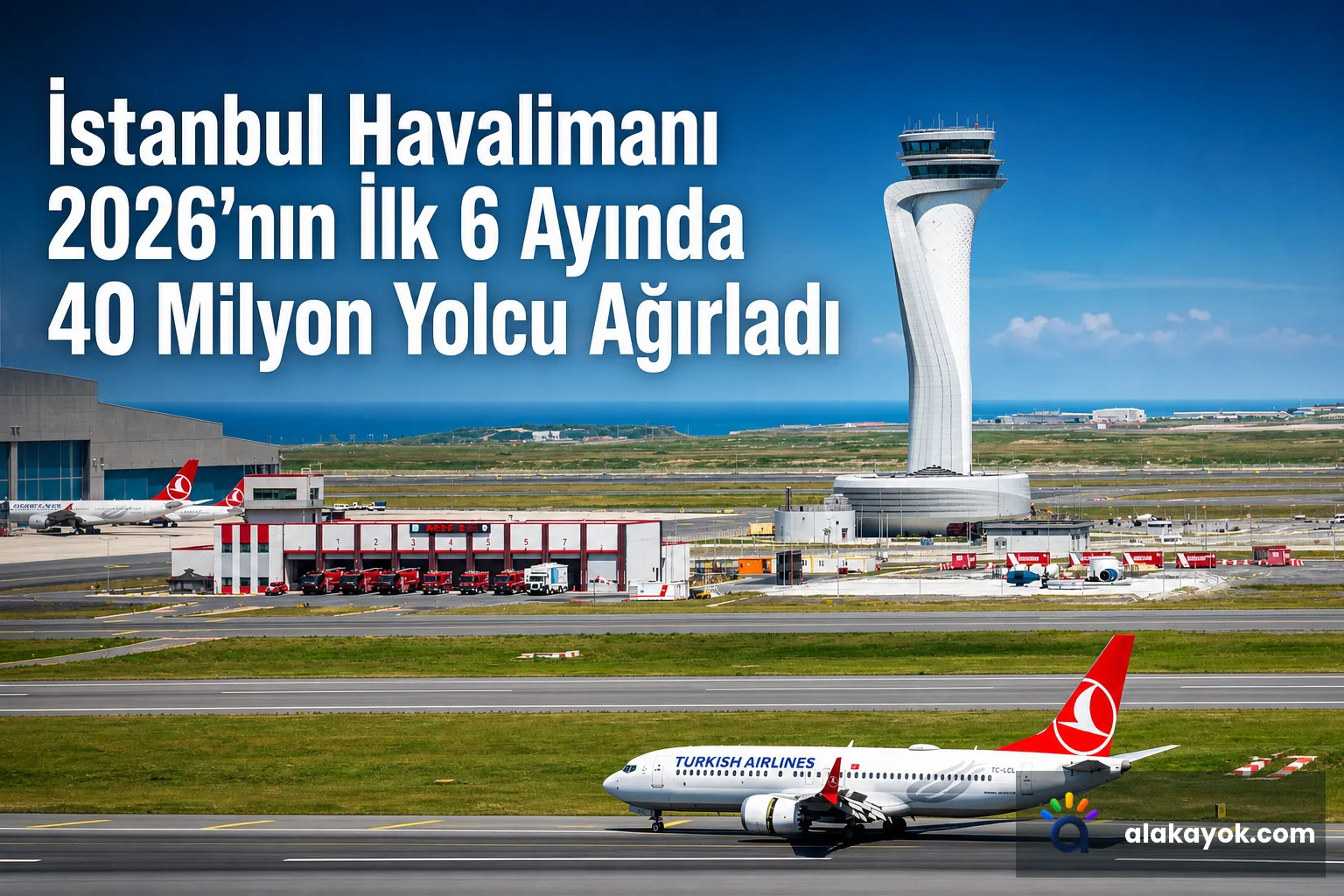 İstanbul Havalimanı 2026'nın İlk 6 Ayında 40 Milyon Yolcu Ağırladı