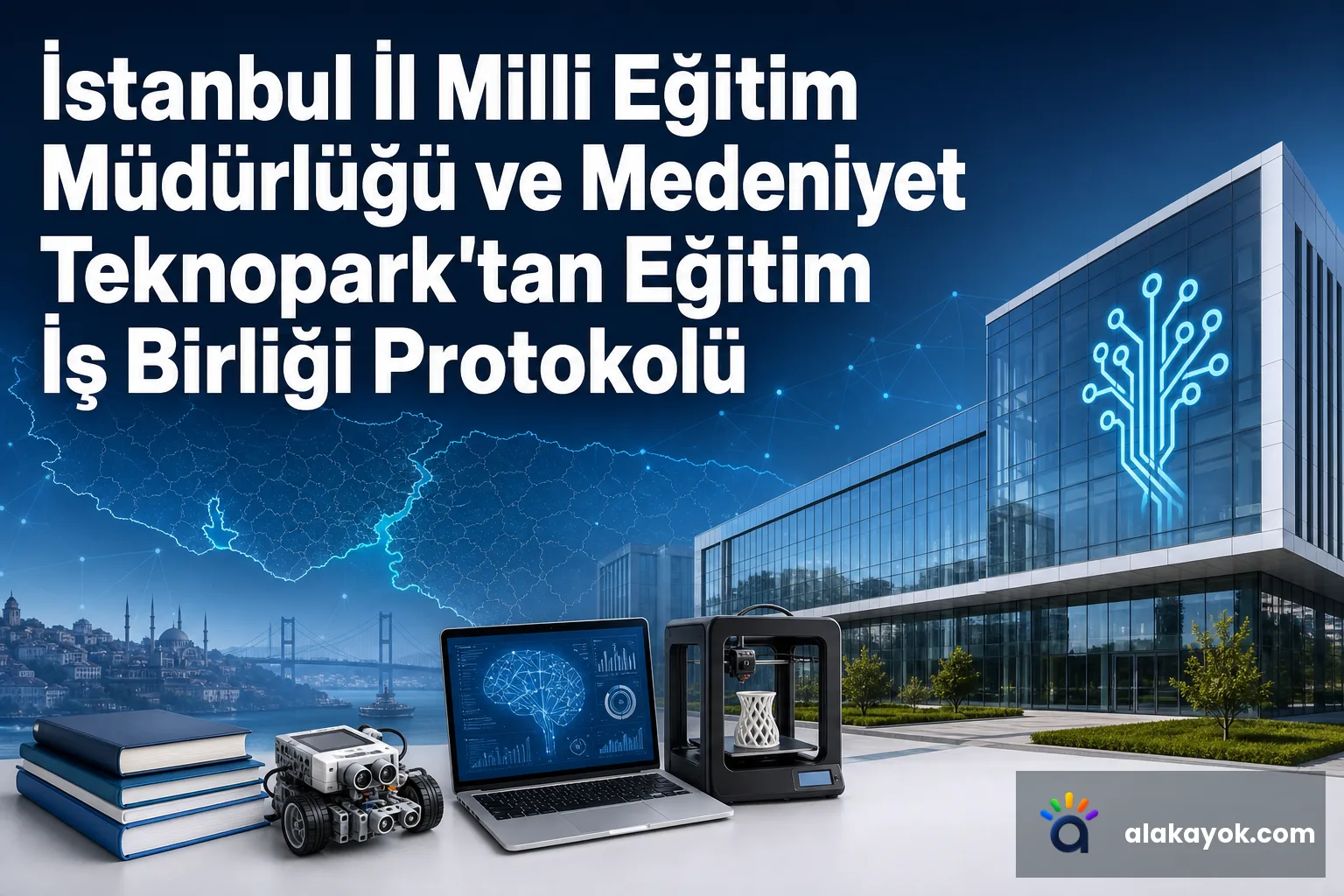 İstanbul İl Milli Eğitim Müdürlüğü ve Medeniyet Teknopark'tan Eğitim İş Birliği Protokolü