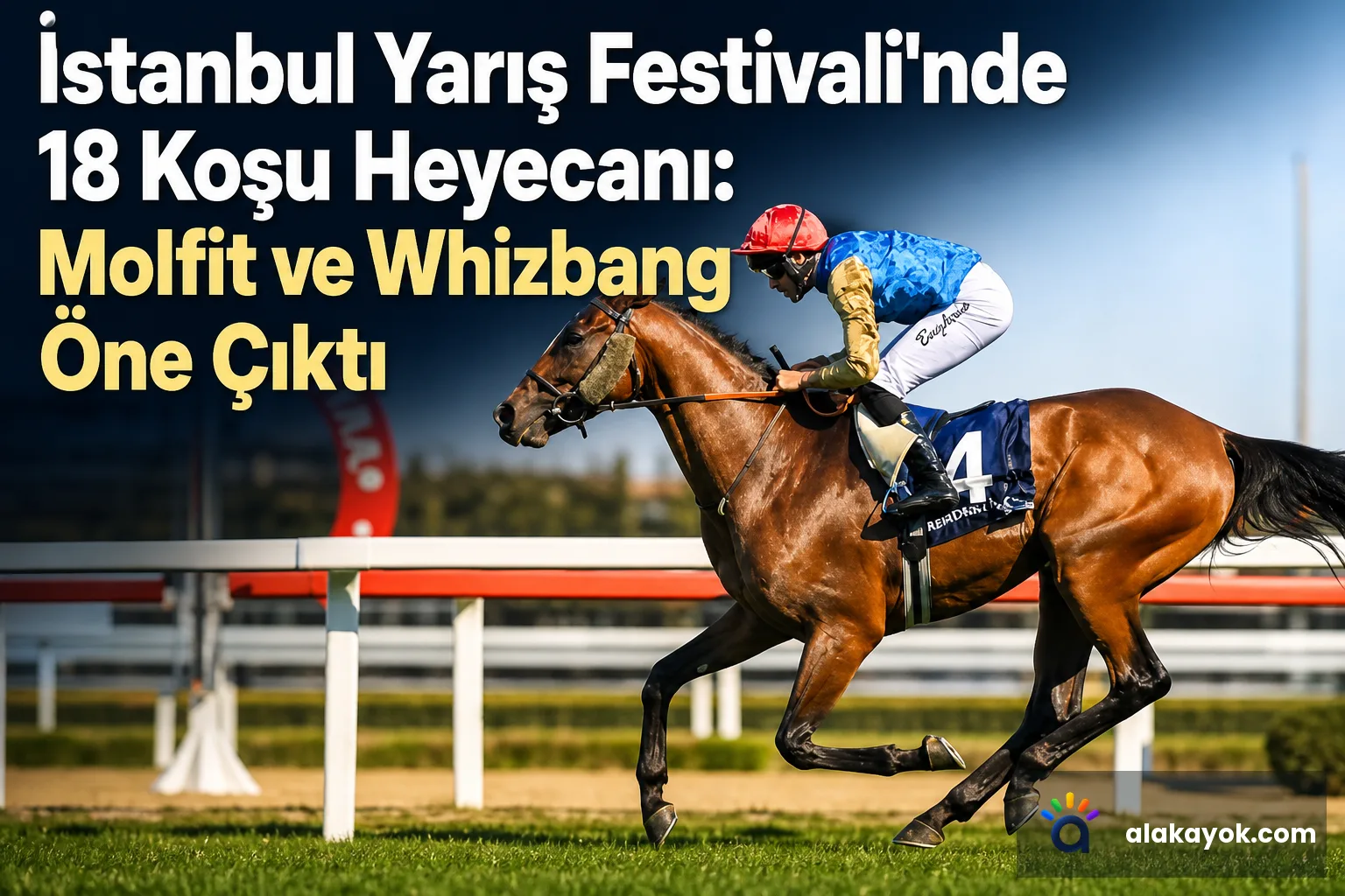 İstanbul Yarış Festivali'nde 18 Koşu Heyecanı: Molfit ve Whizbang Öne Çıktı