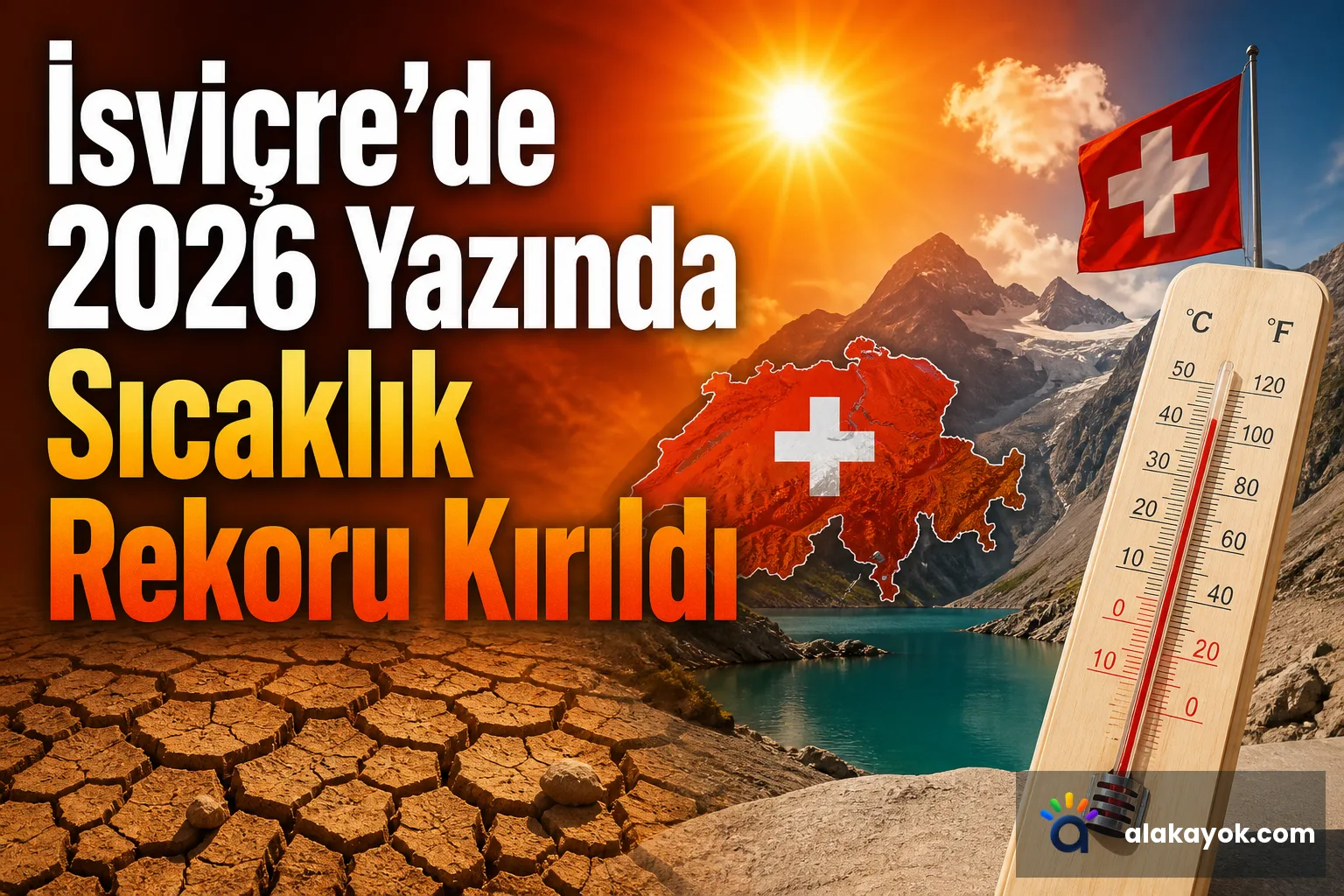 İsviçre'de 2026 Yazında Sıcaklık Rekoru Kırıldı
