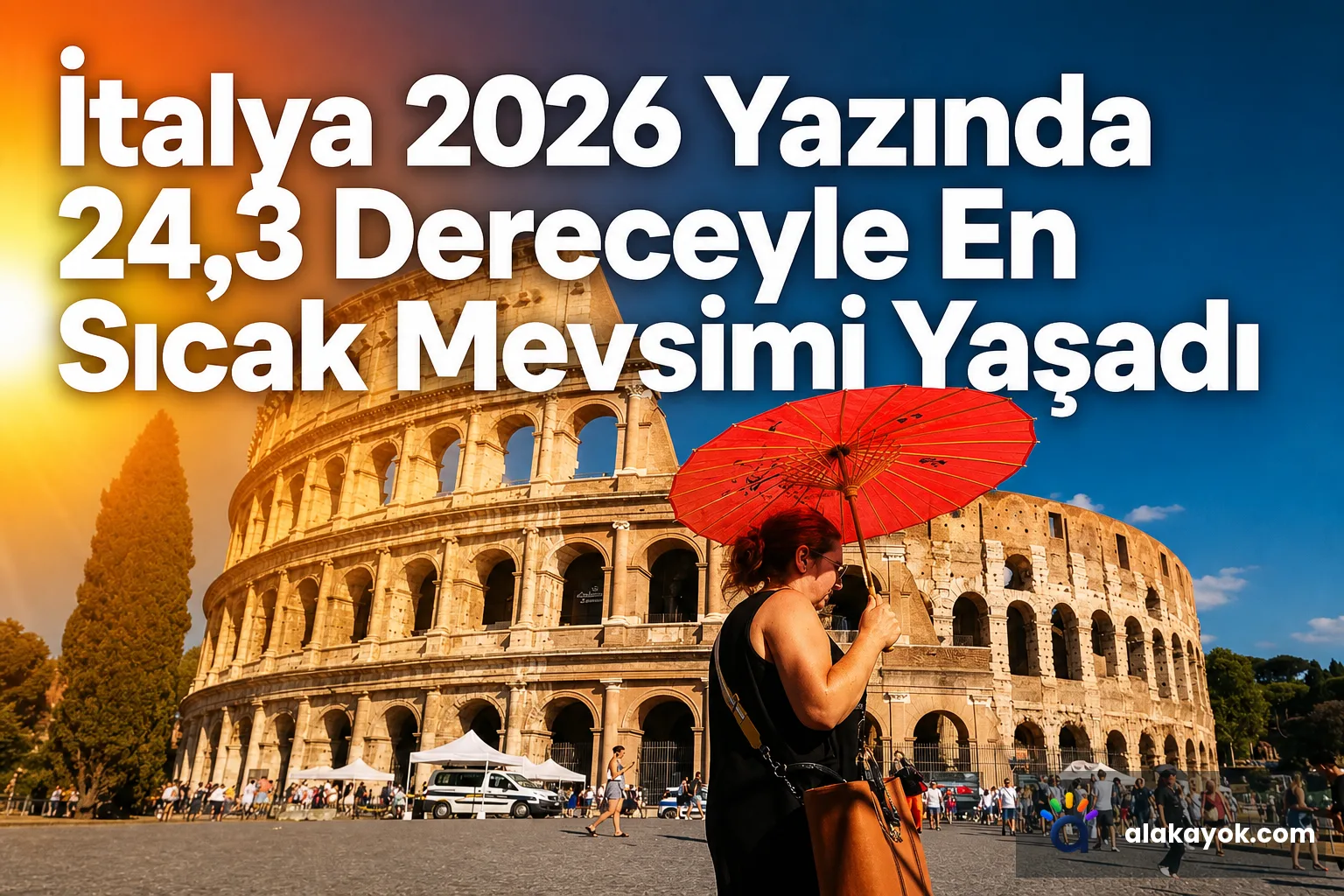 İtalya 2026 Yazında 24,3 Dereceyle En Sıcak Mevsimi Yaşadı