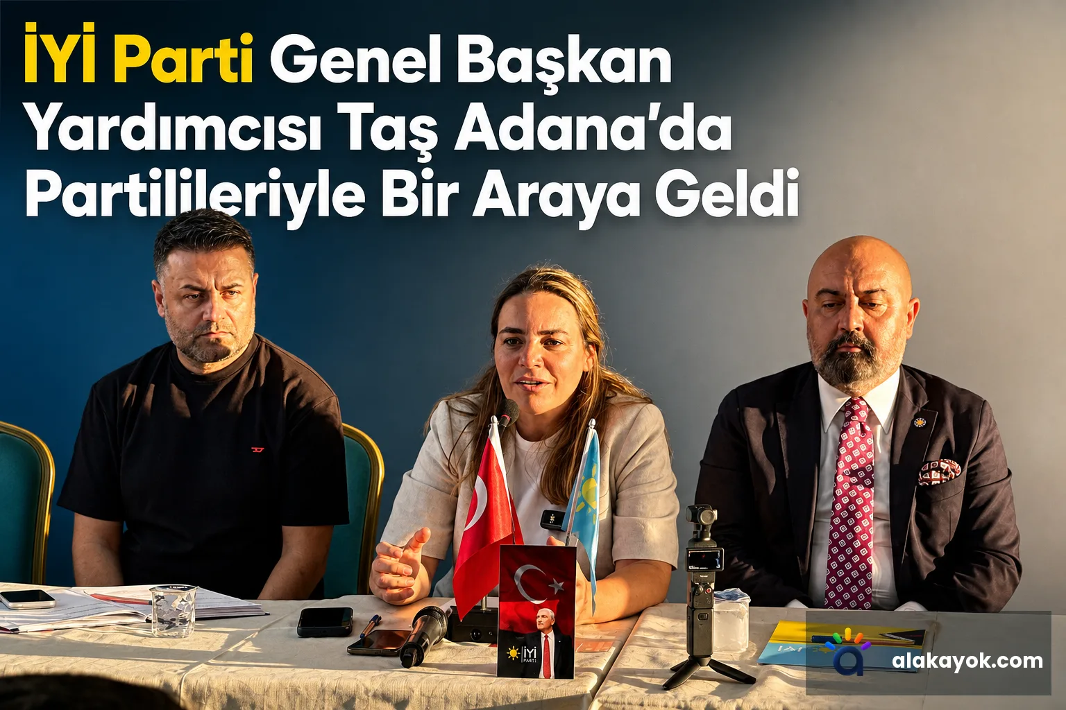 İYİ Parti Genel Başkan Yardımcısı Taş Adana'da Partilileriyle Bir Araya Geldi