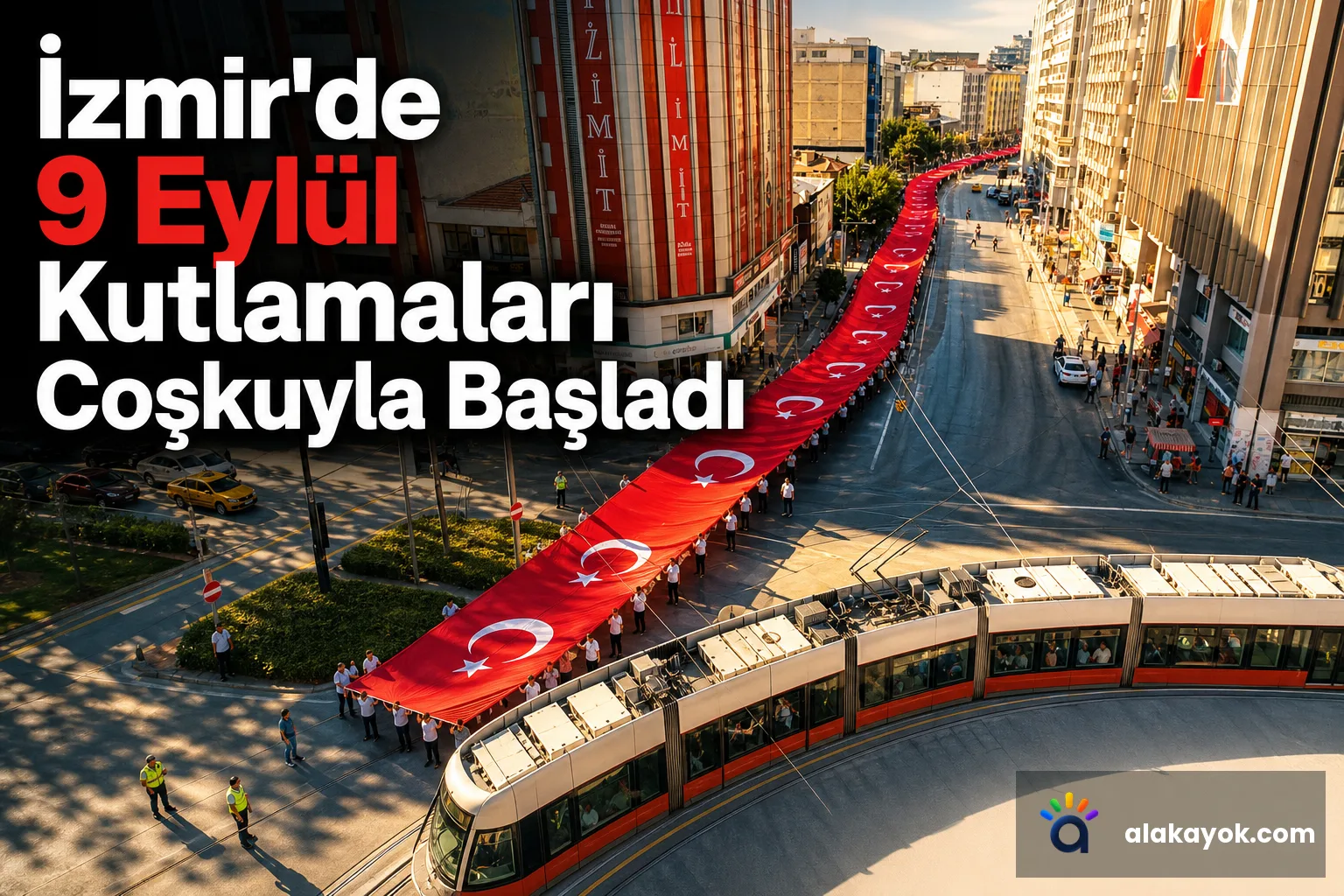 İzmir'de 9 Eylül Kutlamaları Coşkuyla Başladı