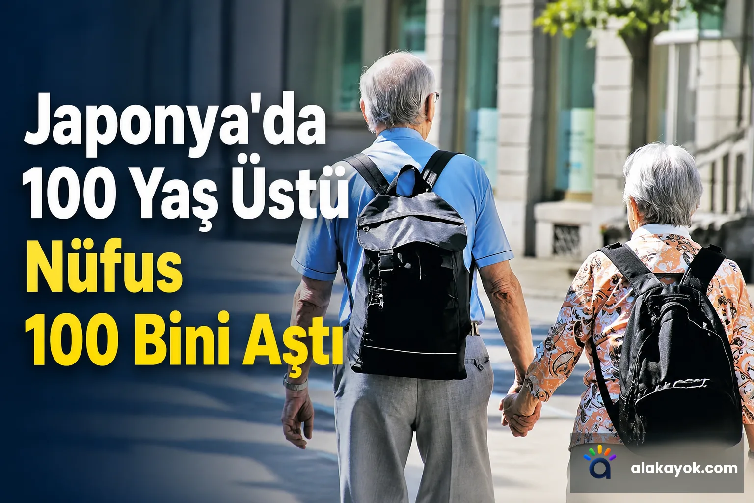 Japonya'da 100 Yaş Üstü Nüfus 100 Bini Aştı