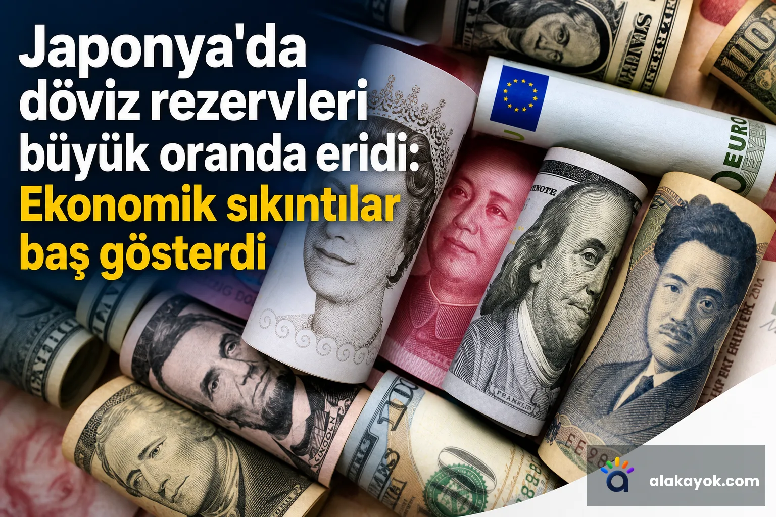 Japonya'da döviz rezervleri büyük oranda eridi: Ekonomik sıkıntılar baş gösterdi