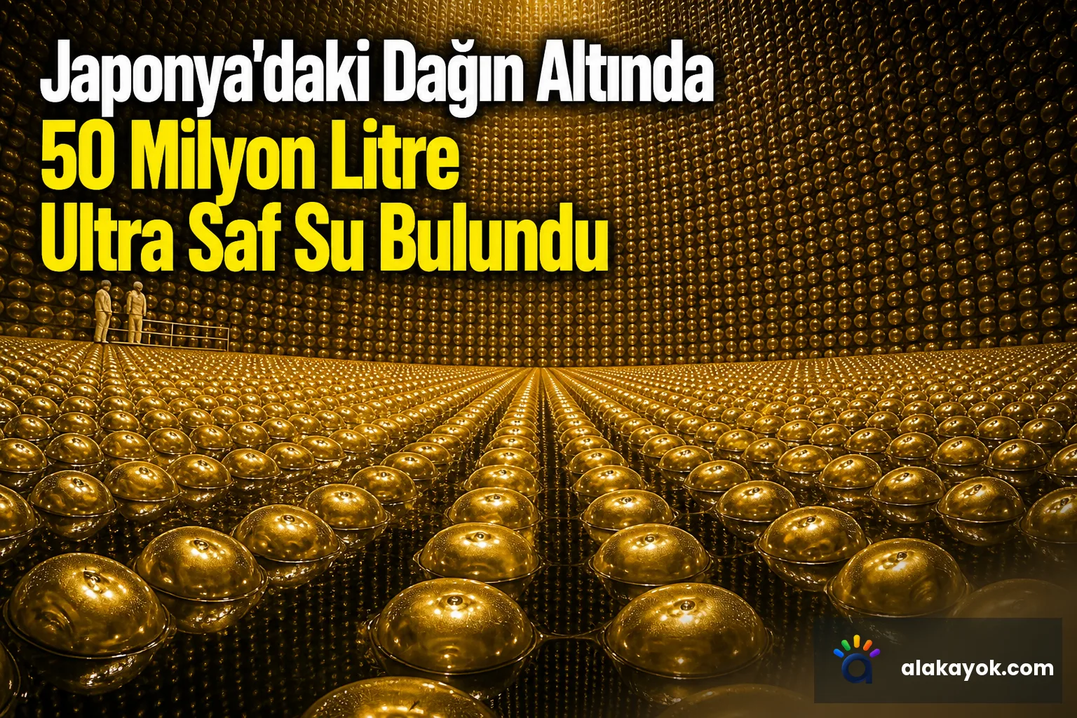 Japonya'daki Dağın Altında 50 Milyon Litre Ultra Saf Su Bulundu