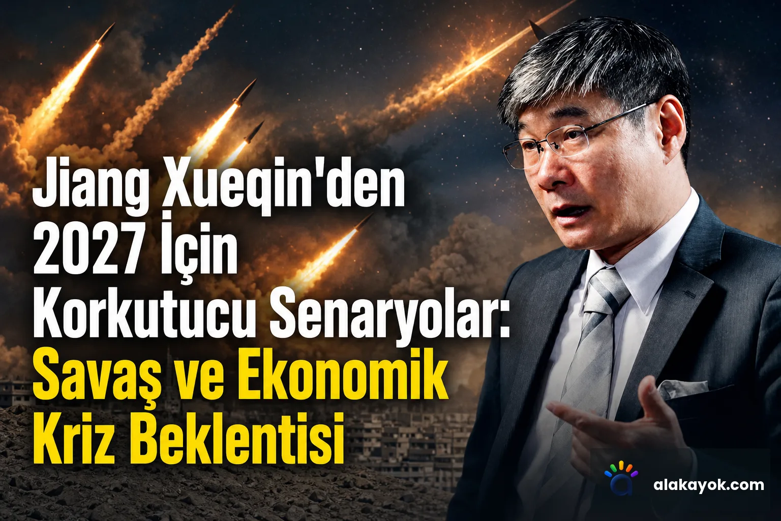 Jiang Xueqin'den 2027 İçin Korkutucu Senaryolar: Savaş ve Ekonomik Kriz Beklentisi