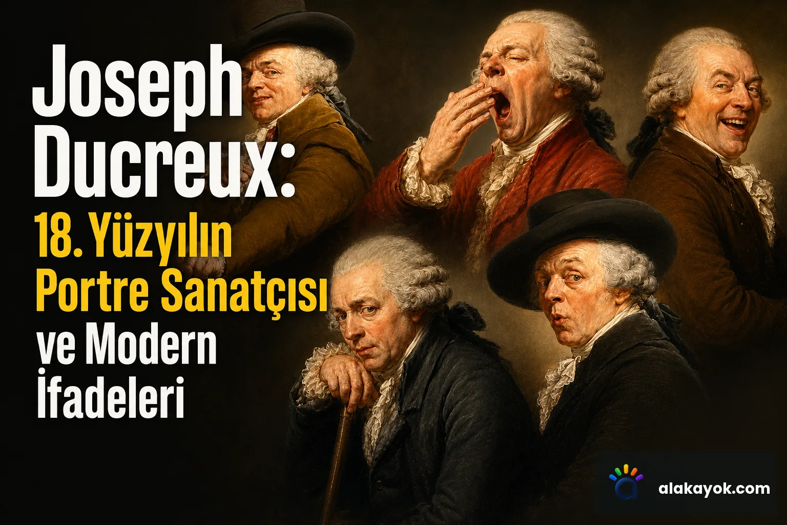 Joseph Ducreux: 18. Yüzyılın Portre Sanatçısı ve Modern İfadeleri